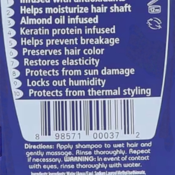 It’s 10 Miracle Shampoo Plus Keratin 10 fl oz. 2X. - Picture 2 of 2